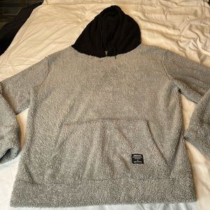 MiZaFul Men’s Teddy Bear Feel Hoodie Size 36